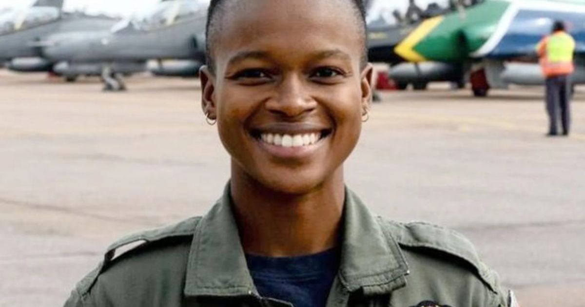Major Mandisa Mfeka: South Africa’s First Black Female Fighter Pilot Soaring to New Heights