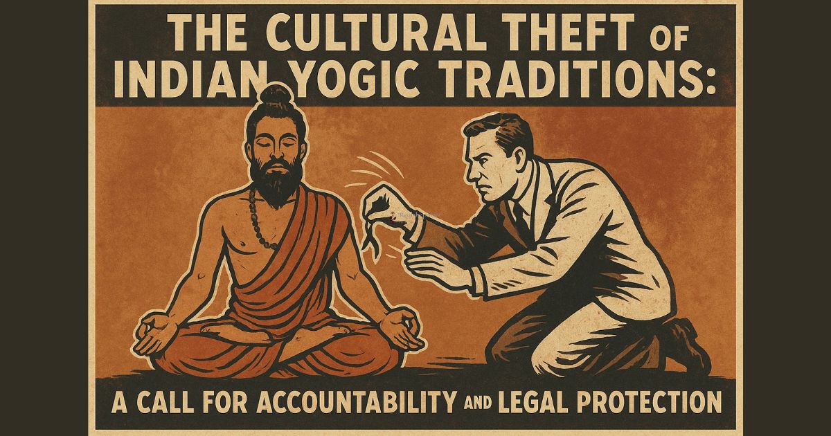 The Cultural Theft of Indian Yogic Traditions: A Call for Accountability and Legal Protection