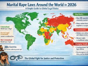 Marital Rape Laws Around the World in 2026: A Simple Guide to Global Legal Status Marital Rape Laws Around the World in 2026: A Simple Guide to Global Legal Status
